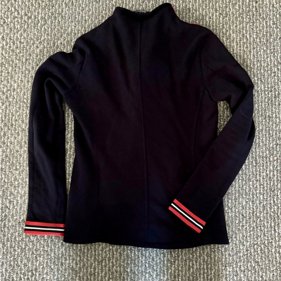 Saint + Sofia blazer cotton biker jacket - Picture 2 of 9